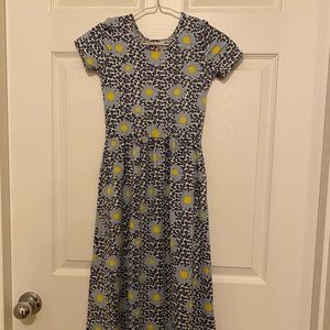 Dot Dot Smile Daisy print maxi size 5/6